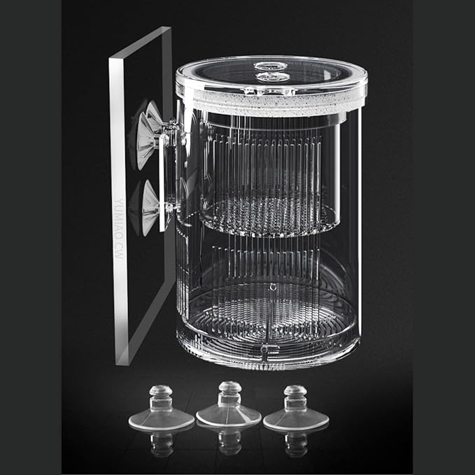 Aquarium Breeder Box for Fishtank Breeding Incubator Small Fish Hatchery Fish Spawning Box Separation Tanks