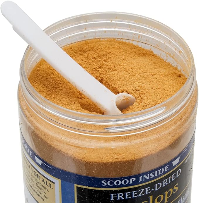 San Francisco Bay Brand Freeze-Dried Cyclops Fish Food for Reef Tanks & Invertebrates, Protein-Rich - 0.64oz (18g)