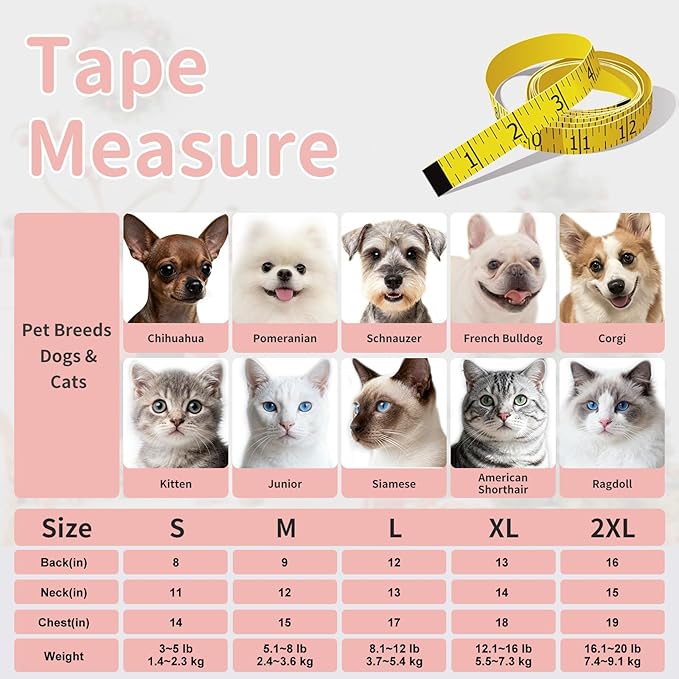 Waffle Knit Cat & Dog T Shirt for Small Dogs, Stretchable Puppy Shirt for Sphynx Cats & Small Breeds, Pet Clothes | Breathable Summer/Winter Apparel for Newborn(Pink Medium)