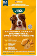 Jinx Premium Dry Dog Food, for All Lifestages - Real Chicken, Brown Rice & Sweet Potato Kibble with Superfoods for Immune Support & Probiotics for Digestive Support - No Fillers - 11.5lb