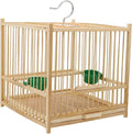 Milisten 1Set Bird Cage for Parakeets Cockatiels Lovebirds Handmade Durable Structure with Spacious Design Bird Home for Comfortable Living and Playing