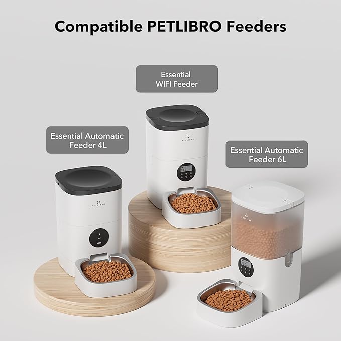 PETLIBRO Pet Food Desiccant Bag,12 Packs Keep Cat Food & Dog Food Dry and Fresh,Suitable Automatic Cat Feeder Model PLAF005,PLAF006,PLAF103,PLAF203,PLAF301,PLAF001,PLAF002, 2 Boxes of 6 Packs