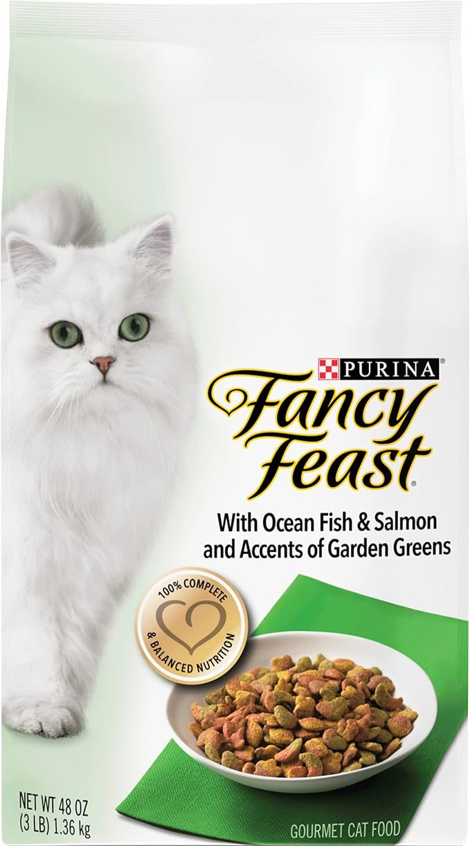 Purina Fancy Feast With Ocean Fish & Salmon Cat Food - (2) 3 Lb. Bag