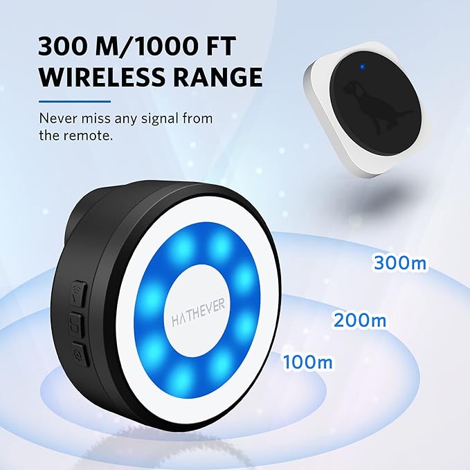 Add-On Wireless Dog Doorbell Transmitter with Large and Sensitive Touch Area