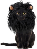 Onmygogo Lion Mane Wig for Cats and Dogs, Funny Pet Cat Costumes for Halloween Christmas, Furry Pet Clothing Accessories