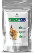 Pivotal Chick’n Aid Chicken Supplement for All Ages (8 oz, Pack of 1) - Chicken Vitamins, Electrolytes, and Probiotics - Multipurpose Poultry Vitamins for Chickens, Ducks, and Turkeys