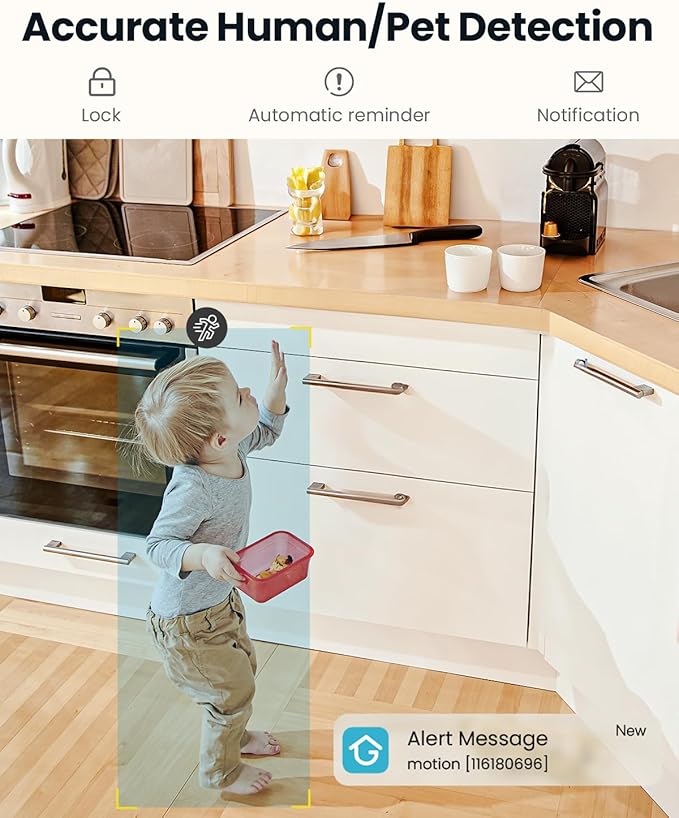 ieGeek Indoor Camera, 2K Cameras for Home Security, 5G Security Camera Indoor, 360° Pet/Dog/Baby Camera with Phone App, AI Tracking, 2-Way Audio, Night Vision, 24/7 SD Card Storage, Alexa