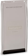 PetSafe Original Replacement Flap - Doggie Door Vinyl Replacement Flap for Sliding Glass Pet Door - Durable & Made with Non-Toxic Materials - 8 7/8" H x 5 1/8" W - Large