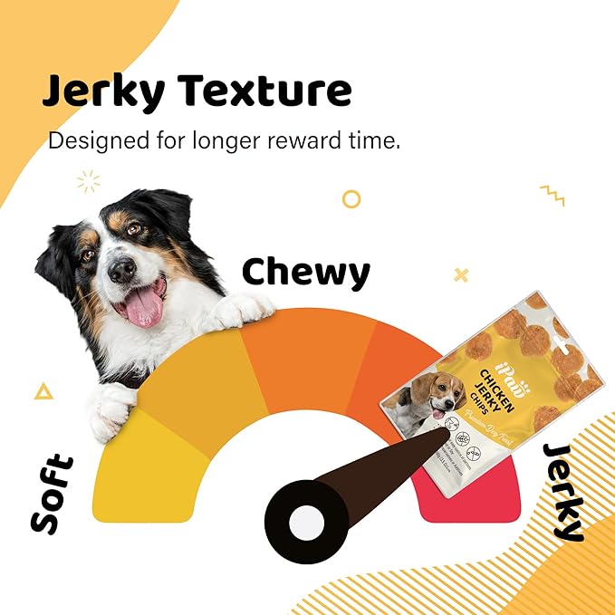 iPaw 2 Saver Combo Chicken Chips Dog Treats for Puppy Training, All Natural Human Grade Dog Treat, Hypoallergenic, Easy to Digest (Chicken Chips), 2 Packs