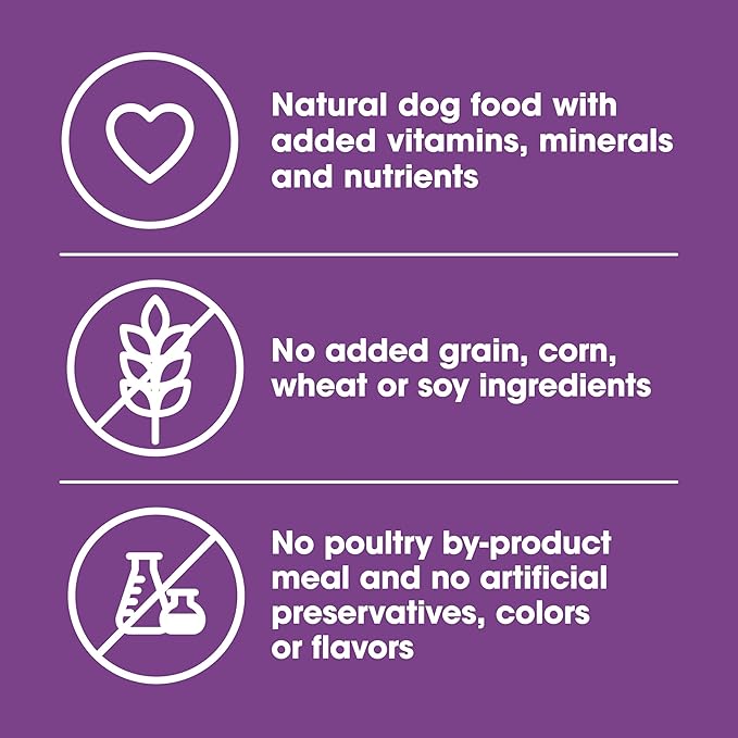 Nature's Recipe Grain Free Chicken & Lamb Recipe in Savory Broth Wet Dog Food, 2.75 oz. Cup, 12 Count