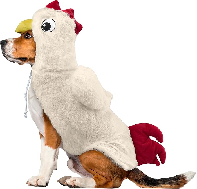 Rubies Chicken Pet Costume for Dogs or Cats, Small