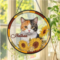 Custom Dog Portrait Stained Glass Catcher, Pet Memorial Stained Glass Photo Catcher, Staineds Glass Dog Memorial, Loss of Dogs Sympathy Gift Personalized, Pet Loss Gifts /10