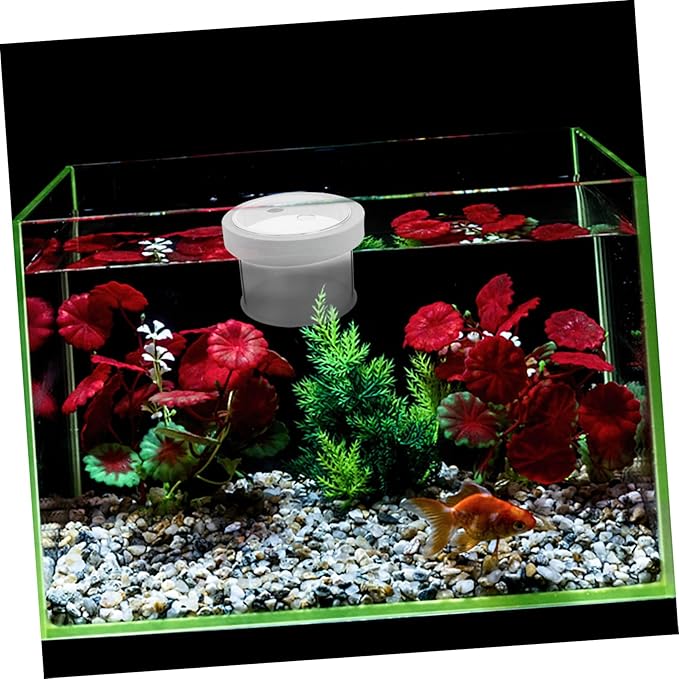 Floating Aquarium Breeding Box Fish Separator for Fry and Fish Water Permeable Design Cover for Home Use