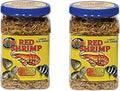 Zoo Med (2 Pack) Large Sun-Dried Red Shrimp 10oz Each