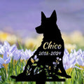 Personalized Dog Memorial Stake, Dog Grave Marker, in Memorial of Dog, Dog Loss Gift, Dog Name Sign Pet Sympathy Gift