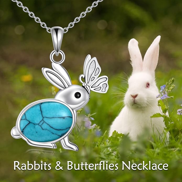 KZX Cat/Dog/Phoenix/Eagle/Whale/Shark/Puffin/Starfish/Chicken/Butterfly/Owl/Bee/Frog/Seahorse Necklace Sterling Silver Animal Pendant Jewelry Gift for Women