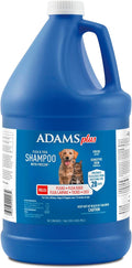 ADAMS Plus Flea & Tick Shampoo with Precor for Dogs, Cats, Puppies & Kittens, Flea Shampoo to Treat Flea Infestations, Kills Ticks, Fleas, Flea Eggs & Lice, Cleans and Conditions Coat, 1 Gallon