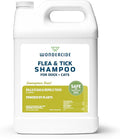 Wondercide - Flea & Tick Shampoo for Dogs and Cats - Flea and Tick Treatment with Natural Essential Oils - for Pets Over 4 Months - Powered by Plants - Lemongrass - 128 Fl oz