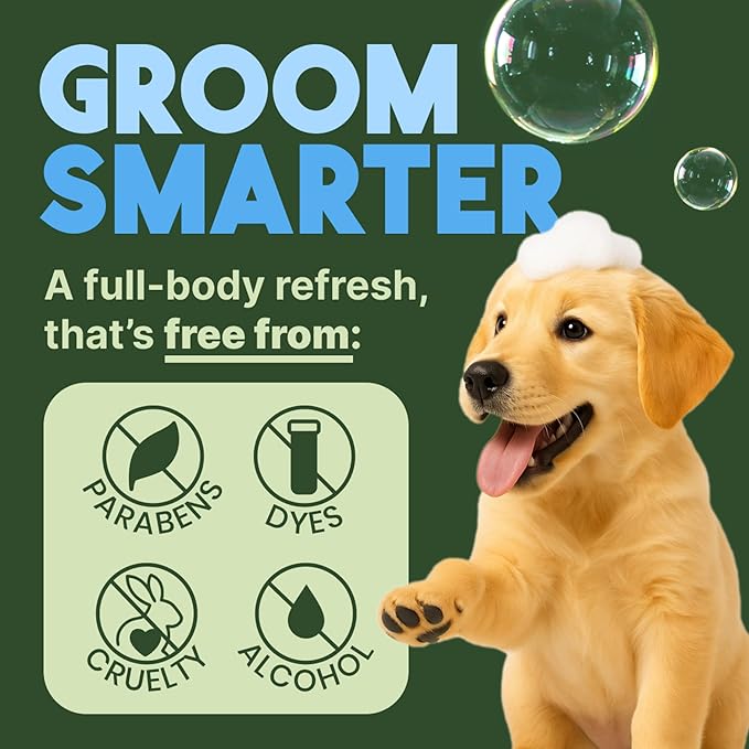 TropiClean Gentle Puppy Shampoo, Dog Shampoo for Allergies & Sensitive Skin, Professional Dog Shampoo, Made in USA, Gentle Coconut Scent, 1 Gallon
