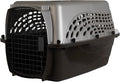 Petmate Dog Crates for Small Dogs & Cat Carriers, Two-Door Plastic Pet Kennel, Top & Front Loading, Made in USA, 24" For Pets Up To 15 lb, Pearl Tan