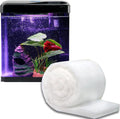 The 2 Gallon Betta Fish Tank Starter kit Comes with White Cotton and is Replaced Every 2-3 Days to Ensure Good Water Quality for Fighting Fish, Shrimp, Guppy Jellyfish