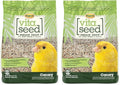 Higgins 2 Pack of Vita Seed Natural Blend Canary Food, 2 Pounds Each