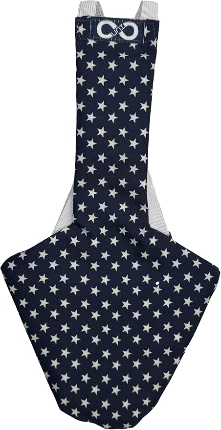 Chicken Diapers Duck Diaper Diaperalls for Hens, Roosters, Ducks, Ducklings - Reusable, Adjustable by Uni Infinity (Stars USA, Duck Medium, 1, Count)
