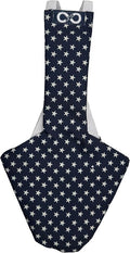 Chicken Diapers Duck Diaper Diaperalls for Hens, Roosters, Ducks, Ducklings - Reusable, Adjustable by Uni Infinity (Stars USA, Duck Medium, 1, Count)