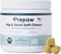 Hip & Joint Support for Dogs | Maximum Strength with Glucosamine, Chondroitin, MSM. Turmeric Root Powder - Relieves Arthritis Pain, Supports Cartilage & Hip Dysplasia - Made in USA - 120 Chews