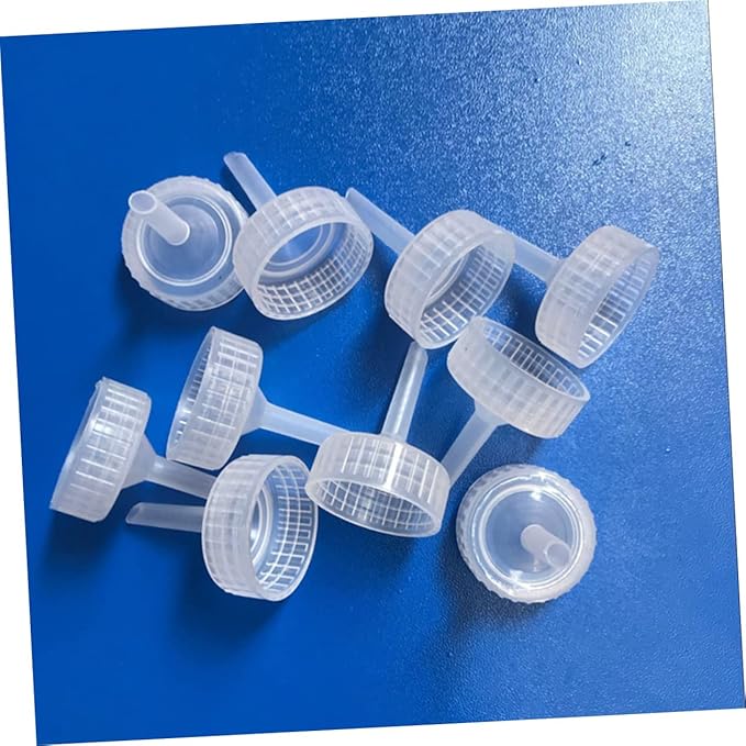 DOITOOL 150pcs Shrimp Egg Hatching Cap Incubator for Aquarium Fish Tank Plastic Tool for Shrimp Breeding Easy to Install Beverage Bottles