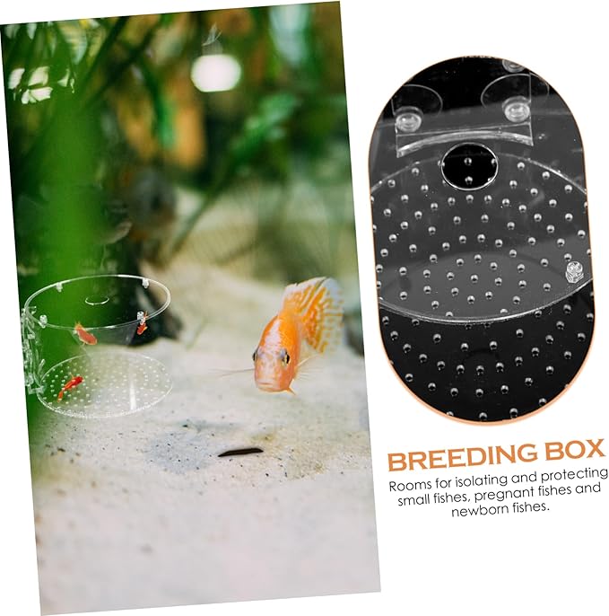 BESPORTBLE Fish Breeding Box Isolation Tank Hatchery Aquarium Accessory for Fry and Pregnant Fish Viewing Divider