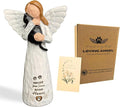 Cat Memorial Gifts - Angel Statue, Black, Polyresin, Pet Memorial Products, Sculpture
