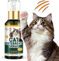Cat Deterrent Spray, Natural Safe Cat Repellent Indoor and Outdoor, Cat Spray Deterrent for Urine Marking, Cat Scratch Deterrent Training Aid for Furniture Sofas Rugs, Anti Scratch for Cats, 5.07 oz