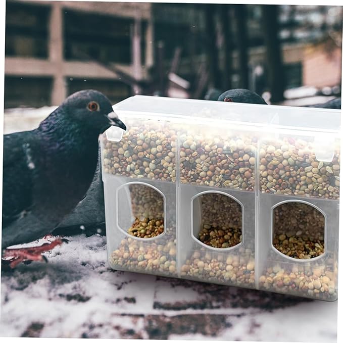 KESYOO 2pcs Automatic Feeder Bird Food Dispenser for Pigeon Parrot Quail Cage Bird Feeding Watering Supplies