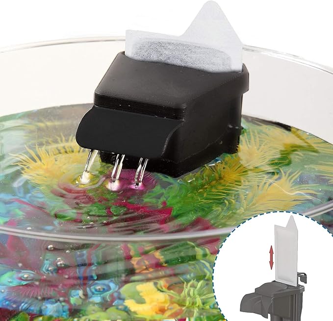 3-Gallon L32 Aquarium Starter Kit and XS 6-Pack Small Filter Cartridges