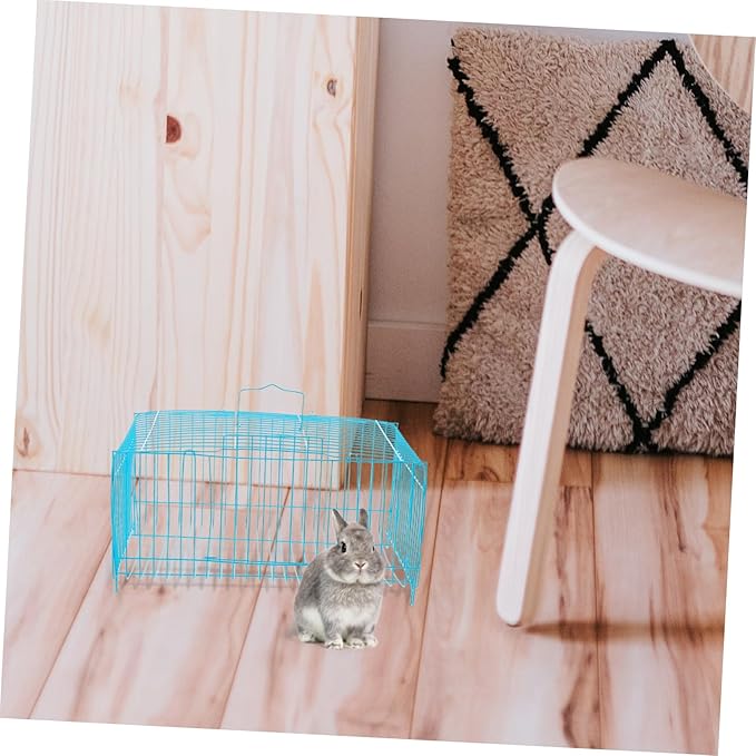 Portable Bird Carrier Cage Spacious Travel Cage for Small Pets Excellent Ventilation Stylish Design for Parrots Hamsters and Other Small Animals