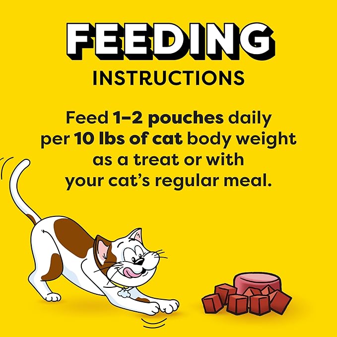 Temptations Creamy Puree Squeezable Lickable Cat Treats, Wet Cat Treats with Beef Liver, 0.42 oz. Tubes, 4 Count, Pack of 11 (44 Total)