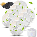 8 Pack Cat Fountain Filters,Pet Water Fountain Replacement Filters for 84oz/2.5L Cat Water Fountain