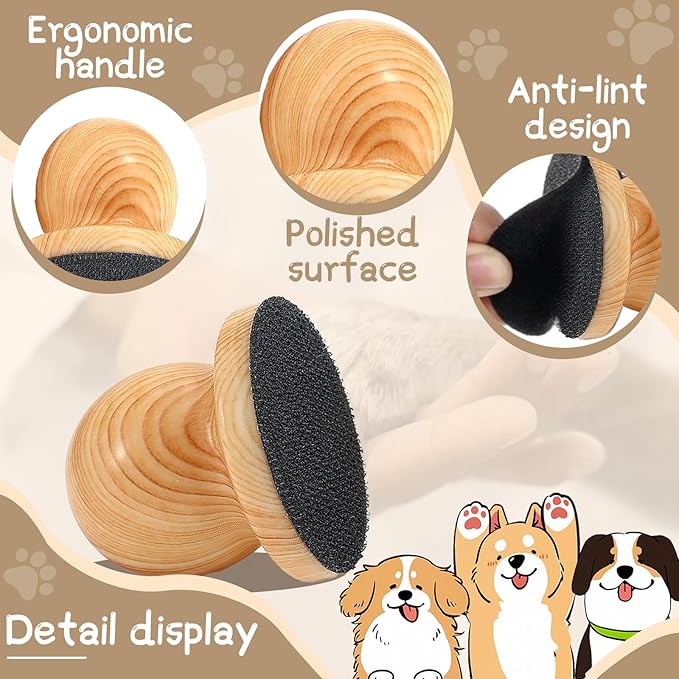 DAUNZMR Dog Nail File with 4 Pcs Replaceable Sandpaper, Nail Grinder Board for Dogs & Cats