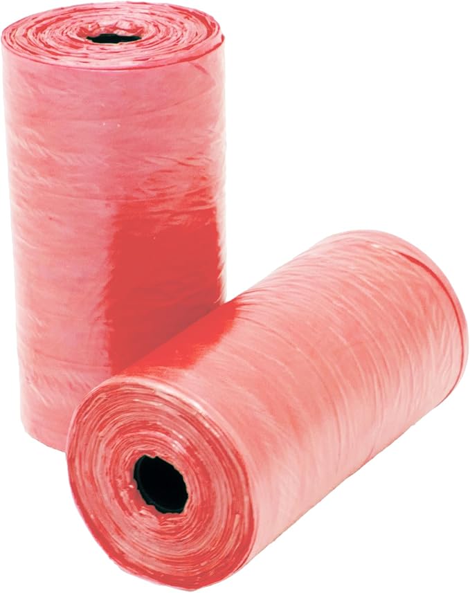 HQ Litter Bag Dispenser with Hanging Clip Includes 40 Bags in/Convenient Cleanup Solution through Best Litter Bag Dispenser (Pink)