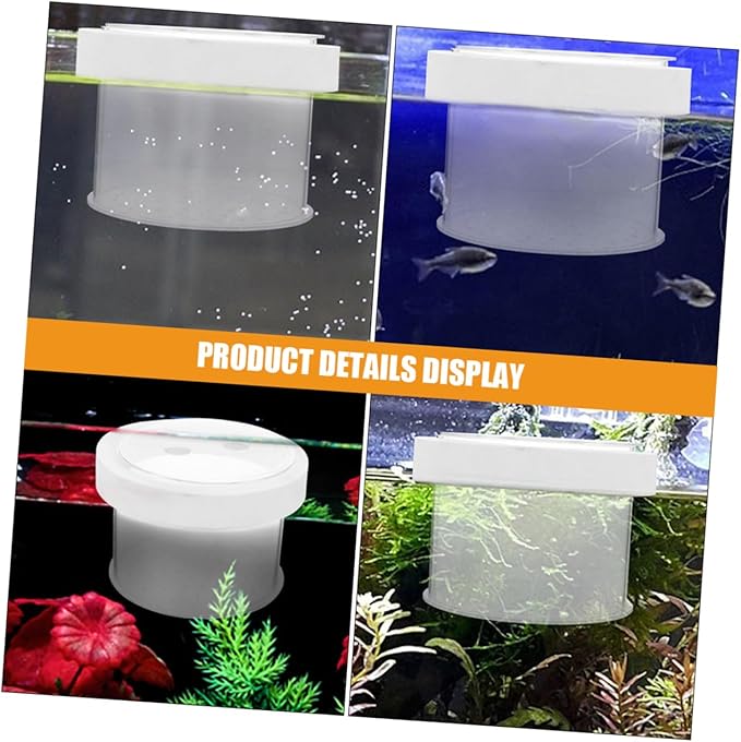 BESPORTBLE Fish Breeding Box Acrylic Isolation Tank for Aquariums Floating Fish Box Transparent Cover Increases Survival Rate and Hatching