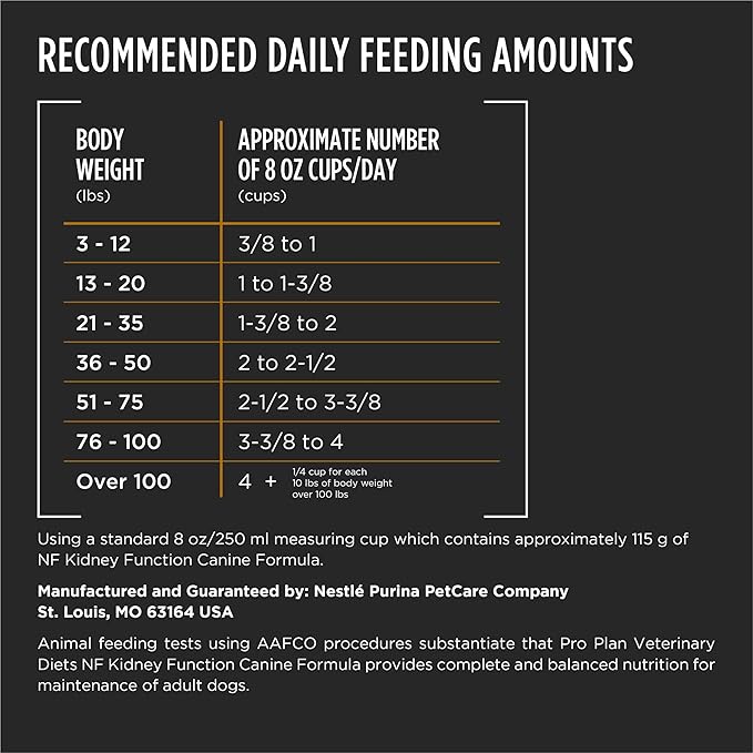 Pro Plan Veterinary Diets Purina NF Kidney Function Canine Dog Food Dry Formula - 16.5 lb. Bag