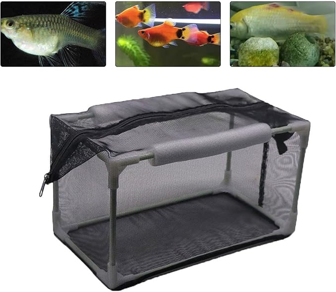 Aquarium Breeder Box for FishTanks Breeding Incubator Hatchery Spawning Box Separation Tanks Floating Fish Breeding Container