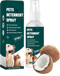 Cat Deterrent Spray, Spray Natural Cat Spray Deterrent, Effectively Guides Training, Prevent Cat Scratching and Urine Marking Training Aid (Coconut)