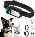 Denash 4K Cat Camera Collar, HD 1080P Wide Angle LCD Display, Ultralight Cat Camera with Video & Photo Function for Dogs Cats Gift Indoor/Outdoor Puppy Supplies
