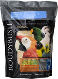 RoudyBush Low Fat Food for Adult Birds & Chicks - Scientifically Formulated Bird Feed, Bird Food Pellets w/Corn, Wheat, Soy & More - Nutritious & Healthy Feed for Birds (Crumble, 10lb)
