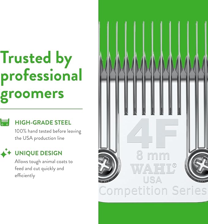 Wahl Professional Animal 4F Full Competition Blade 5/16" 2375-100, Steel
