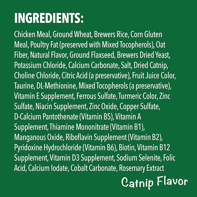 Greenies Feline Adult Natural Dental Care Cat Treats Bundle- Oven Roasted Chicken, Savory Salmon and Catnip Flavors, 4.6 oz. Pouches