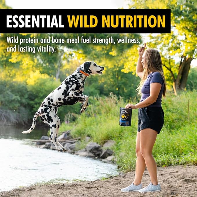 High Country Wild Blueberry Elk & Venison Multipurpose Dog Treats - Natural Grain-Free Puppy & Dog Snacks - Protein for Training & Reward - No Fillers, No Artificial Preservatives, 8oz 3 Packs
