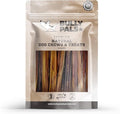 6 inch Thin Bully Sticks for Small Dogs and Puppies - 20 Pack - All Natural, Single Ingredient, Easily Digestible, All Beef Dog Treats and Rawhide Free Dental Chew Bones for Dogs